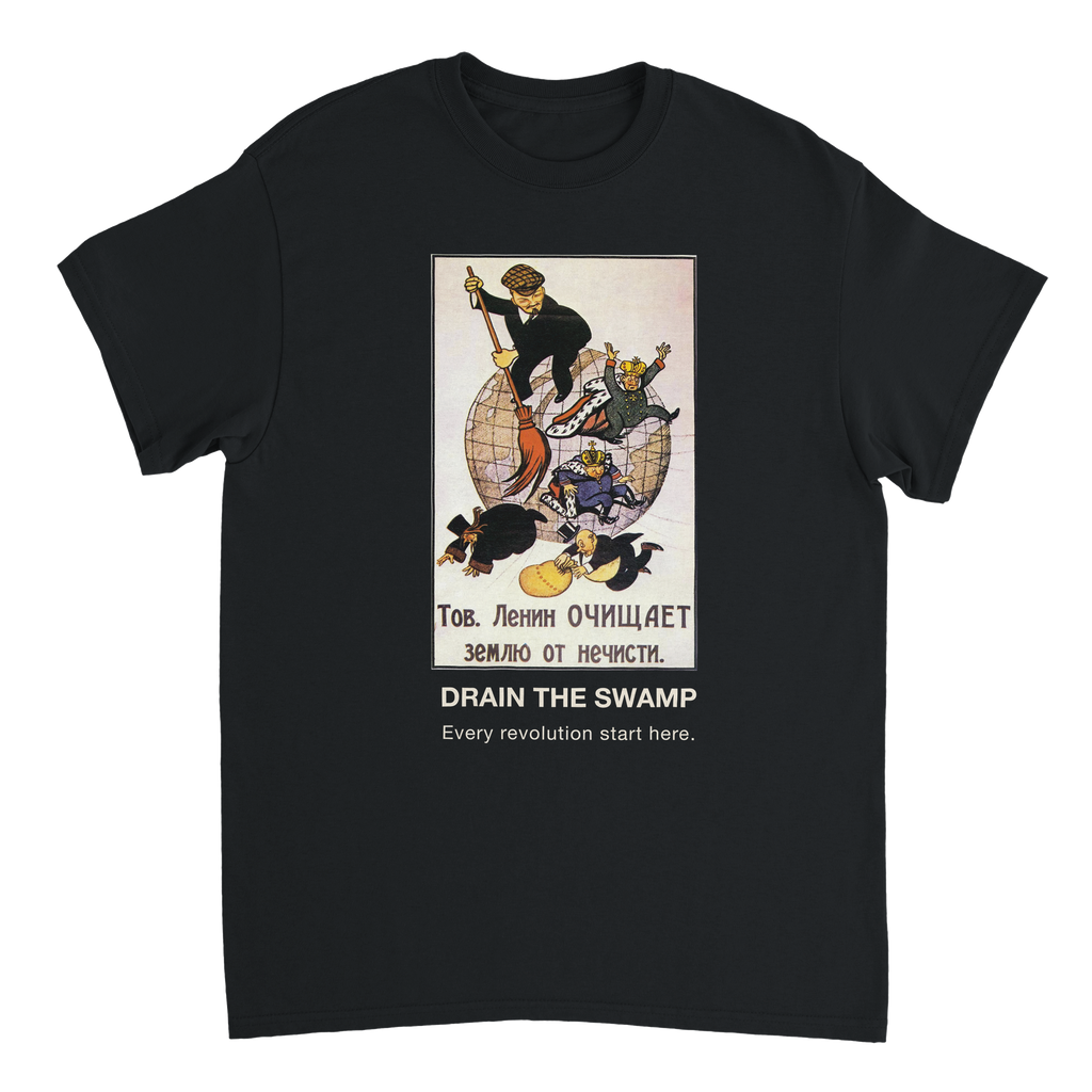 Drain the swamp, Black, recto