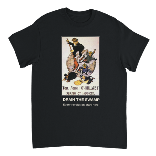 Drain the swamp, Black, recto