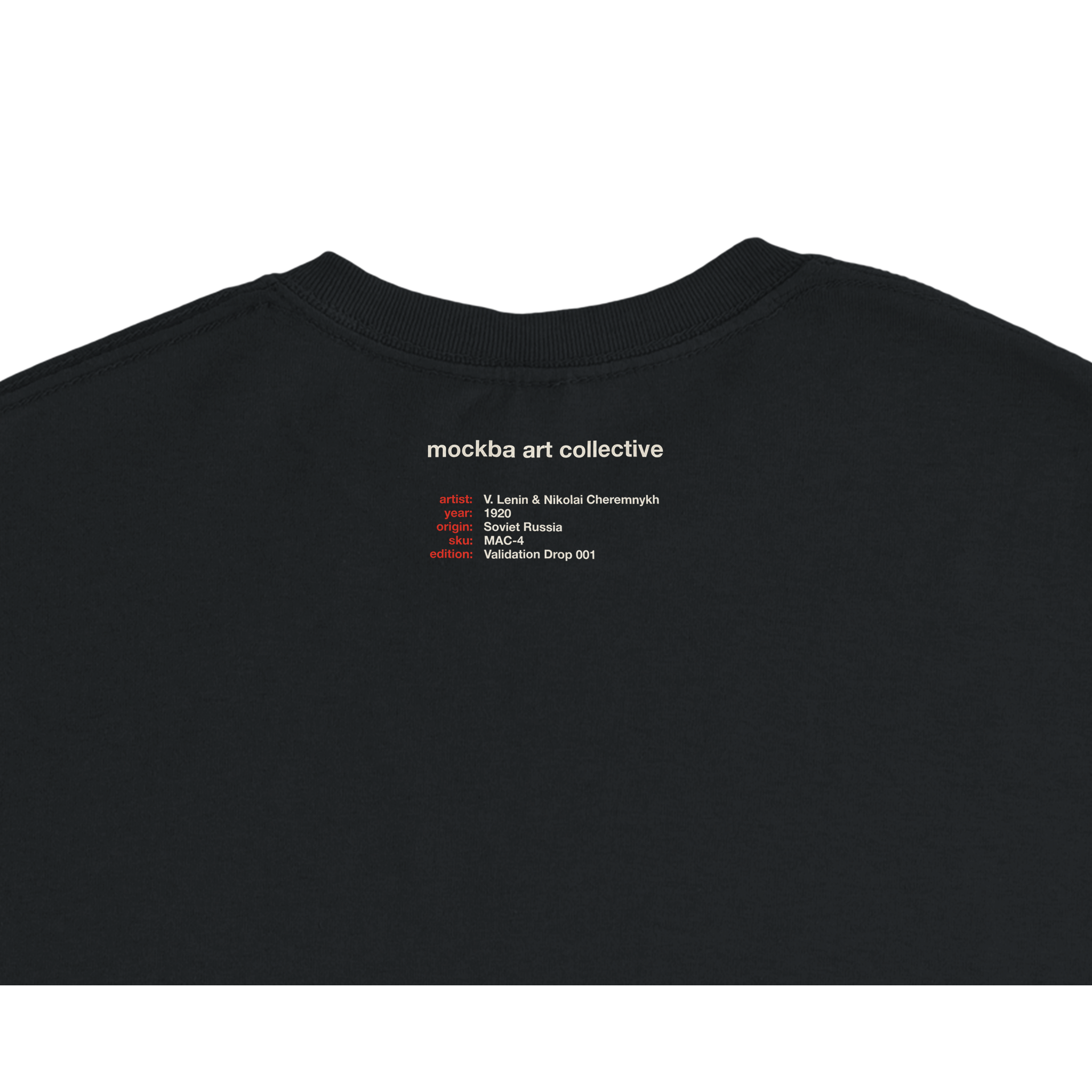 Drain the swamp, Black, verso