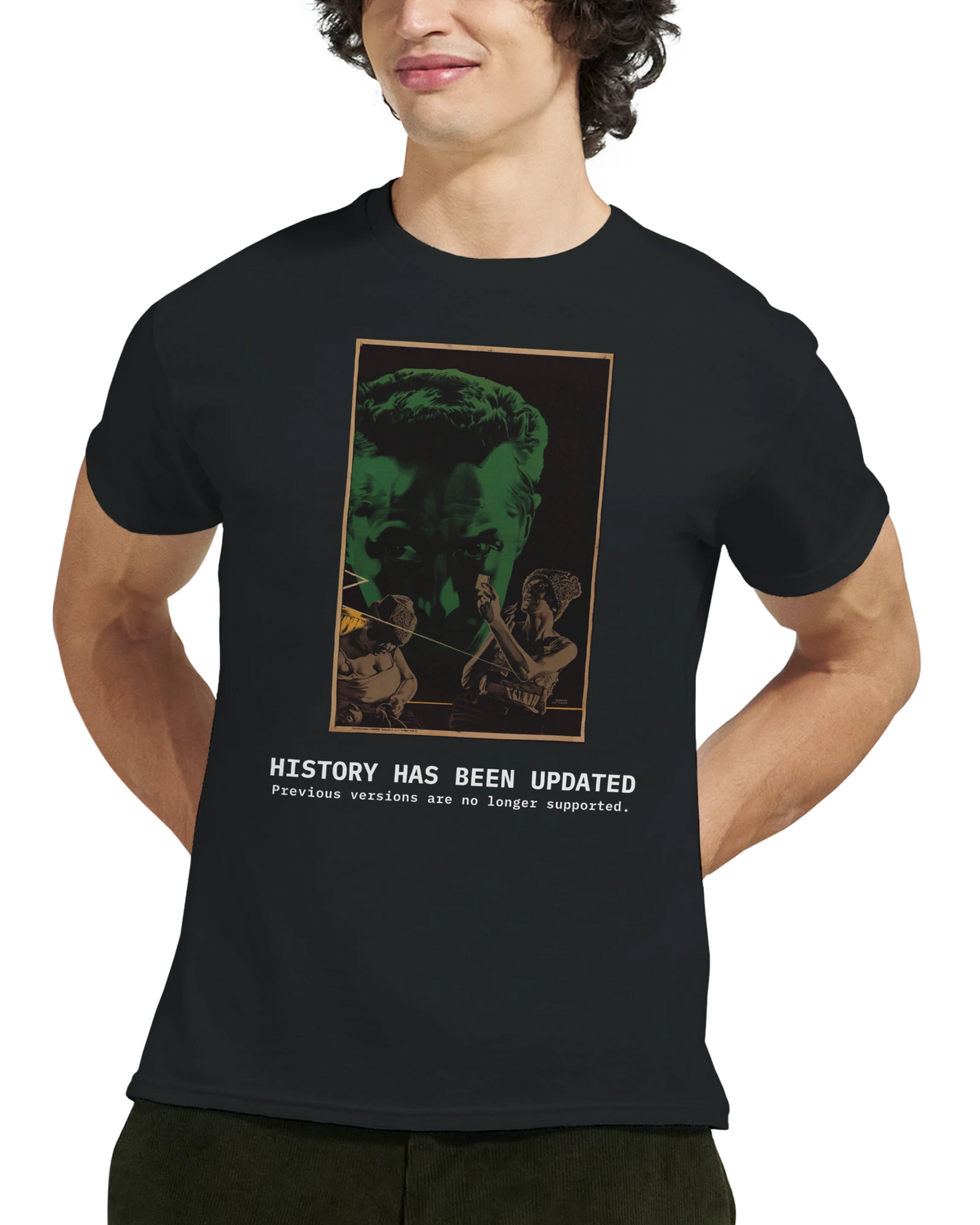 History has been updated, Black, worn