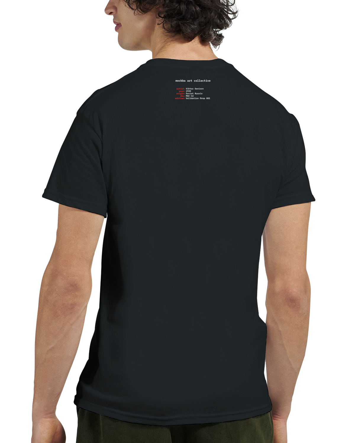 Productivity is patriotism, Black, worn from behind