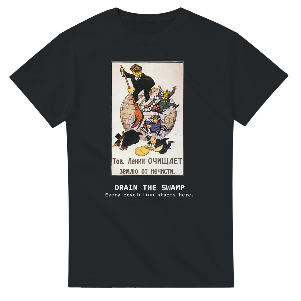 Drain the swamp, Black, recto